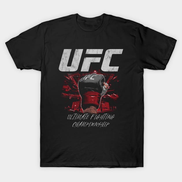 UFC Grunge Fist T-Shirt by ganisfarhan